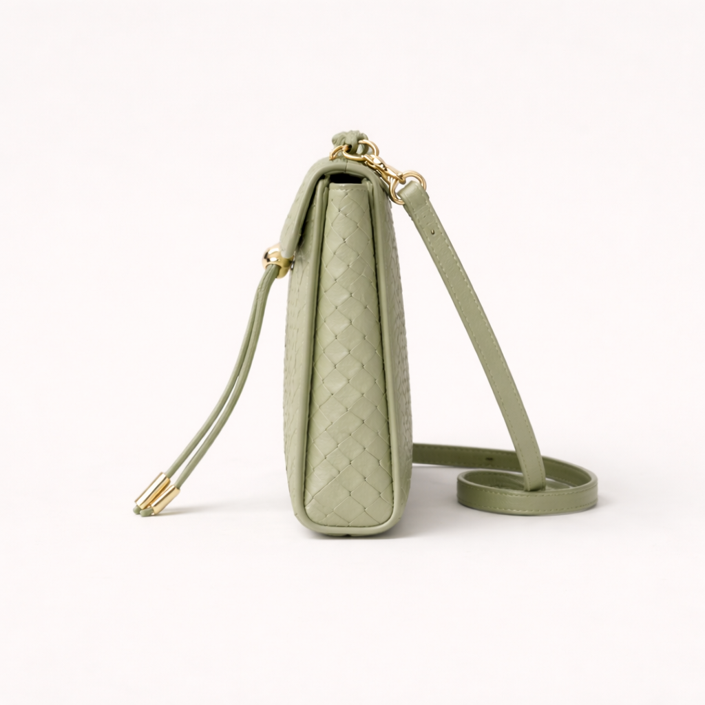 Shoulder Bag | Woven Leather | Everyday Casual Bag