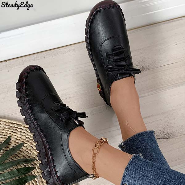 Women's Comfort Shoes | Wide Fit Leather | Multiple Colors
