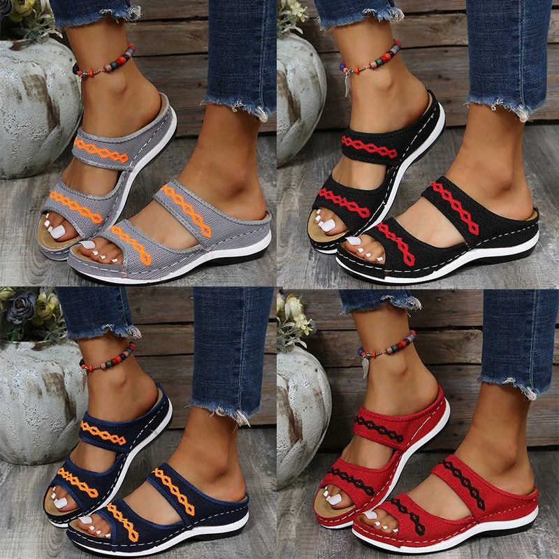 Women's Orthopedic Sandals | Leather, Open Toe | Comfort