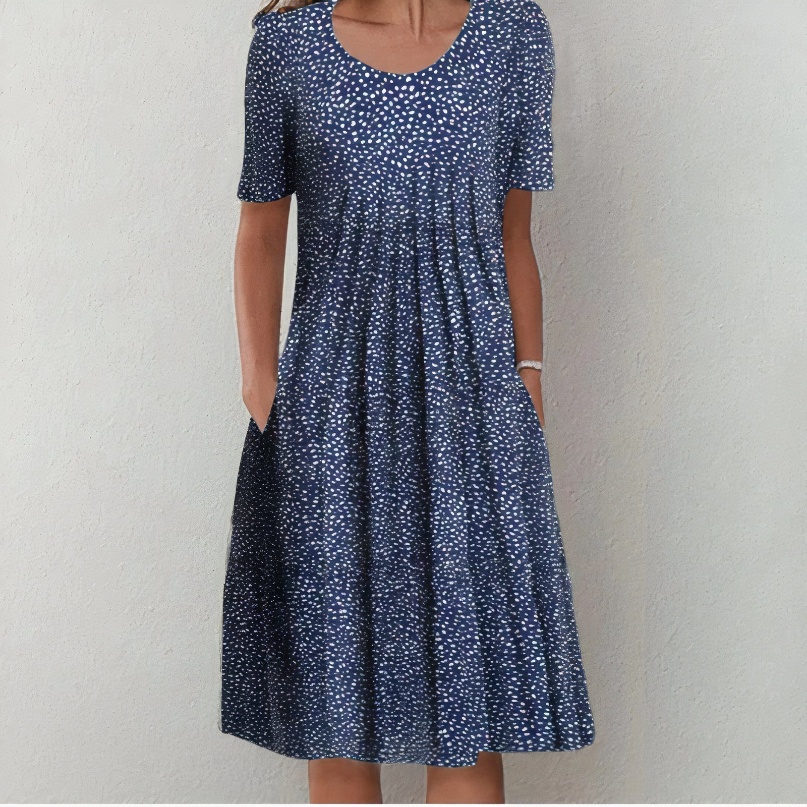 Cotton Maxi Dress | Elegant, Versatile | White, Blue, Red Floral