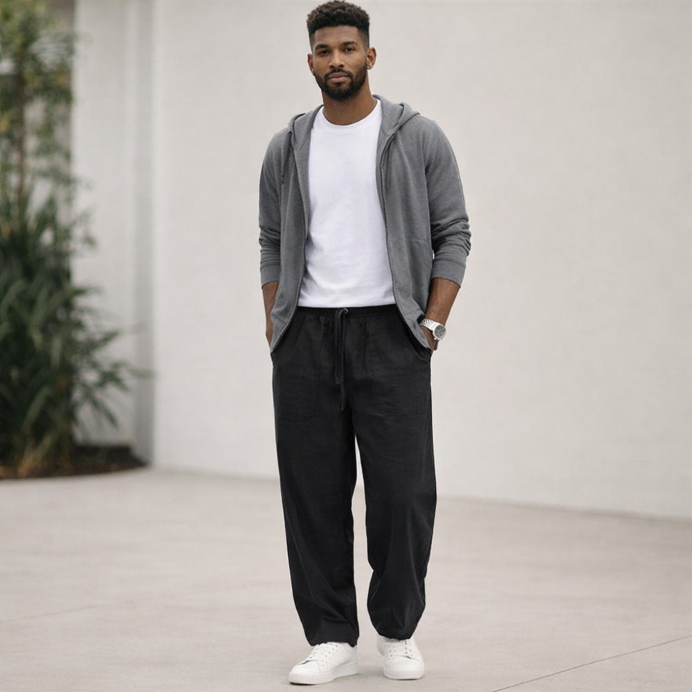 Men's Summer Pants | Breathable Casual Style | Light, Comfortable