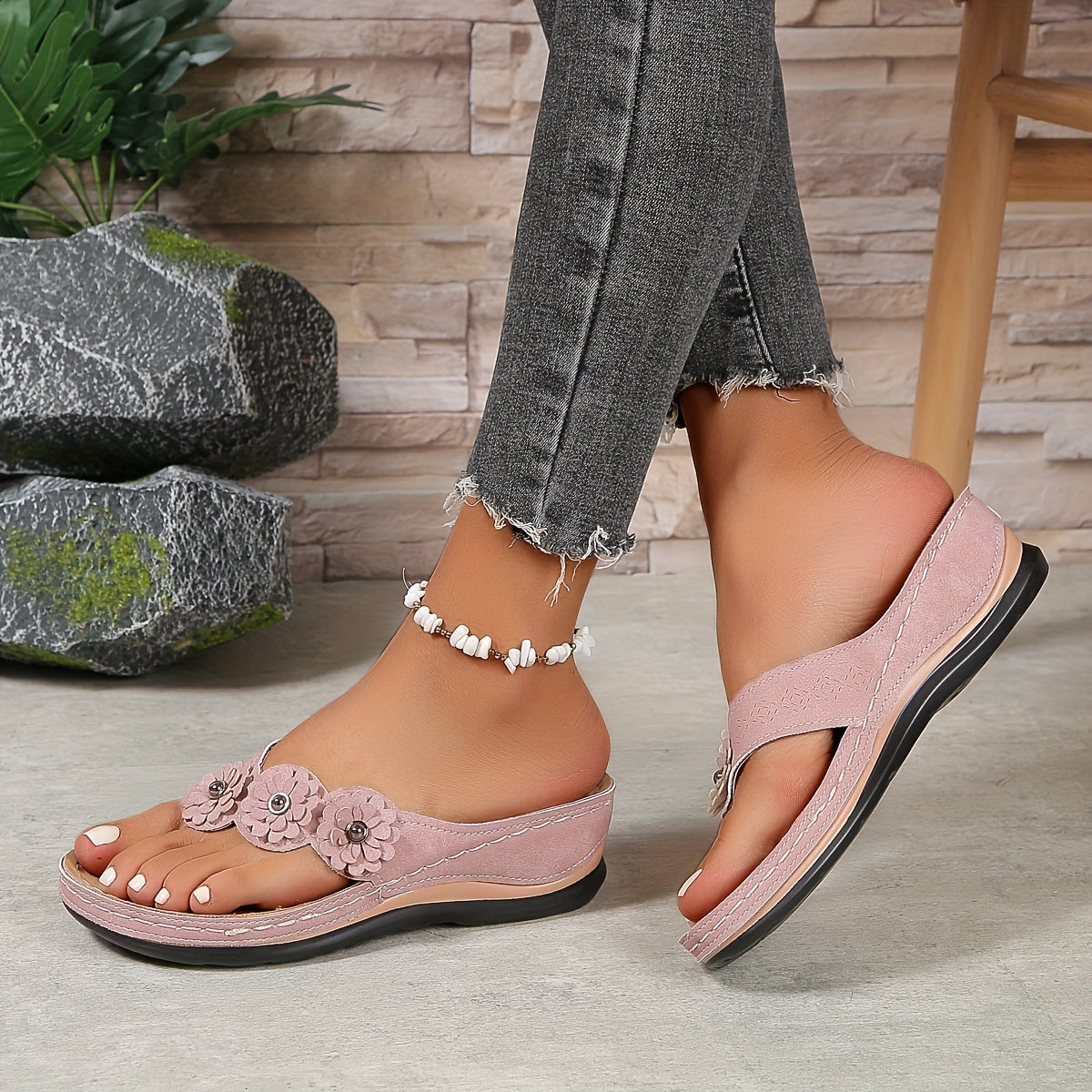 Elsa| Women's Orthopedic Slip-On Sandals  -   - mayberry BS - recent