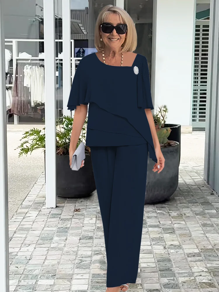 Wilhelmina | Women's Two Piece Elegant Pants Set