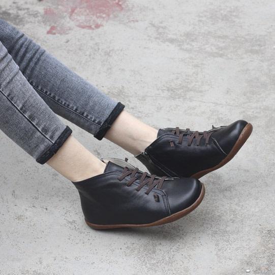 Women's Zip Boots | Leather, Everyday Comfort