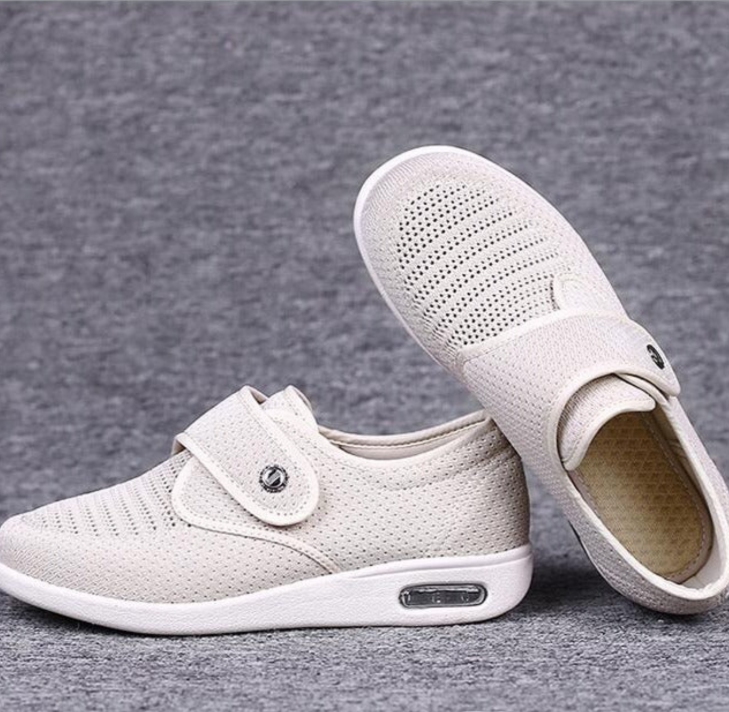 Women's Wide Fit Comfort Shoes | Leather, Breathable | Anika