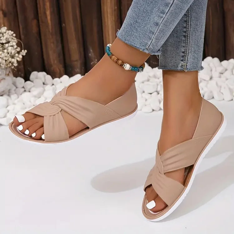 Wide Fit Arch Support Sandals | Orthopedic Slip-On | Cushioned Sole