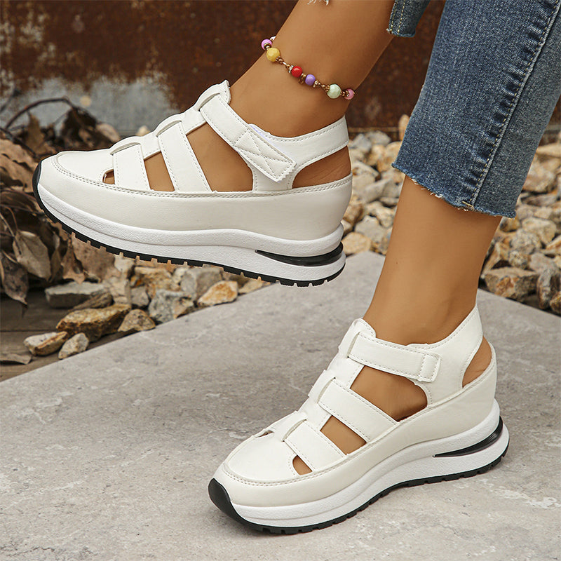 Women's Orthopedic Sandals | Velcro Closure, Closed Toe | Cushioned