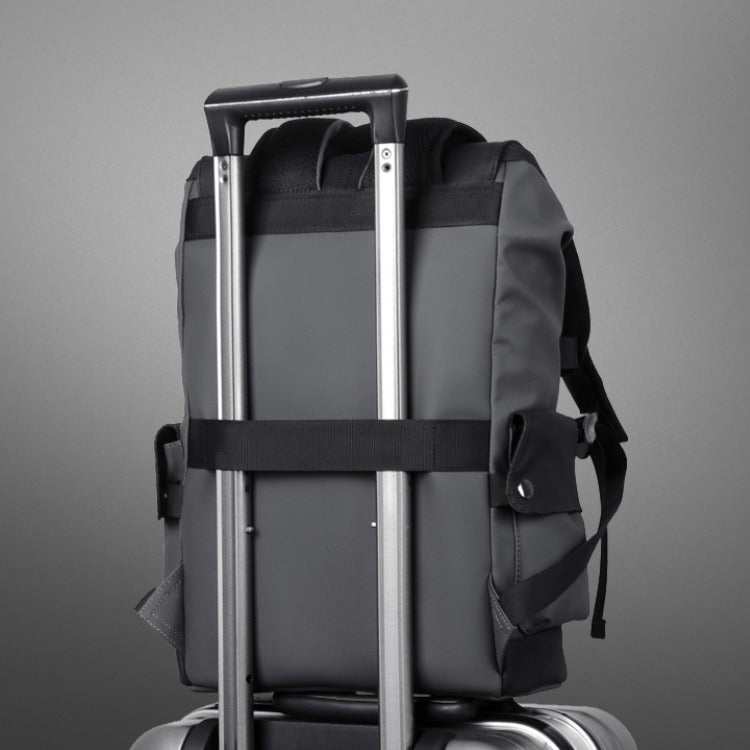 Compact Waterproof Roll-Top Backpack Lightweight Travel