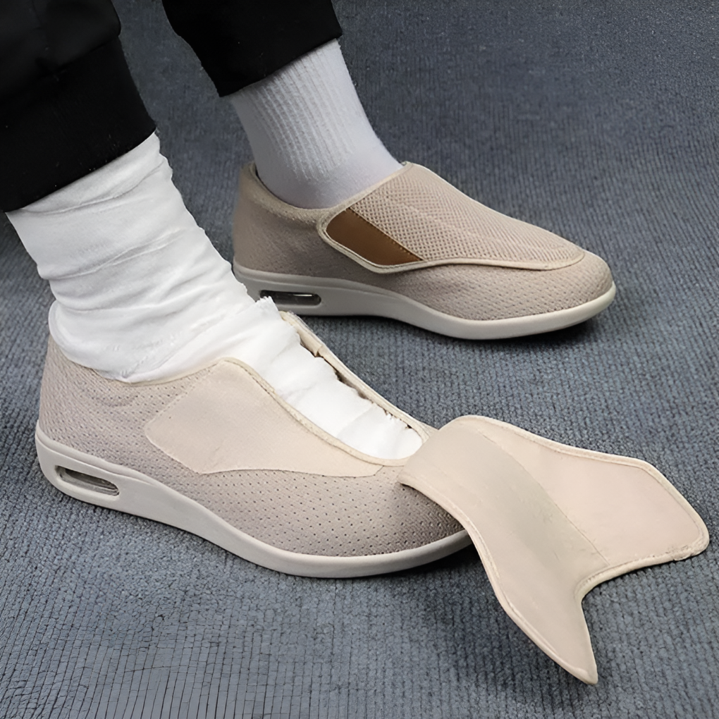 Wide Fit Comfort Shoes Men | Diabetic Friendly, Extra Room