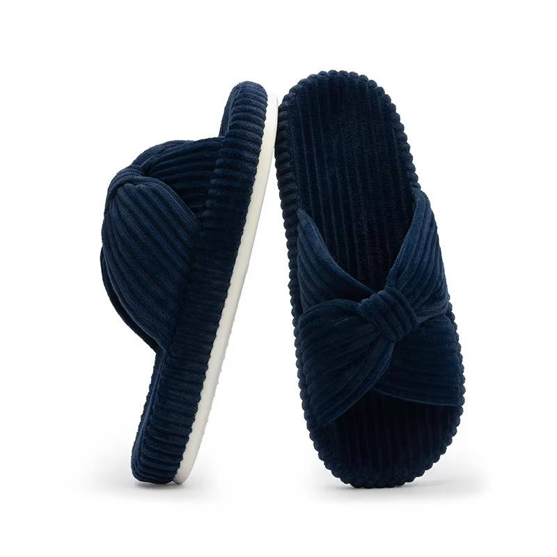 Nora Arch Support Slippers for Women for Plantar Fasciitis Relief, Ergonomic Cross Bow Bedroom slippers