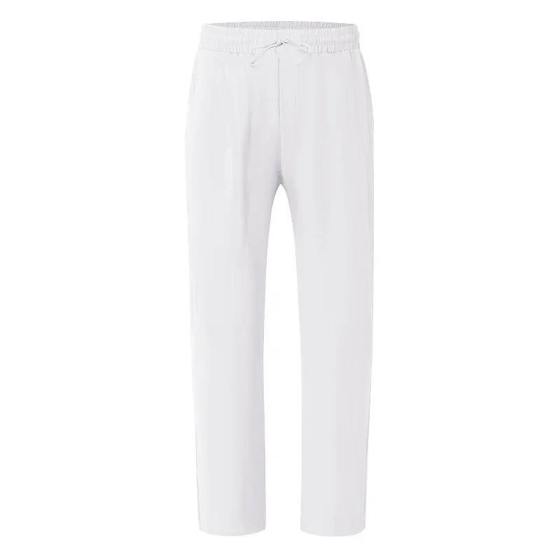Ottoline Linen Casual Straight Leg Pants, Breathable, Comfortable, Perfect for Outdoor Travel and Daily Wear