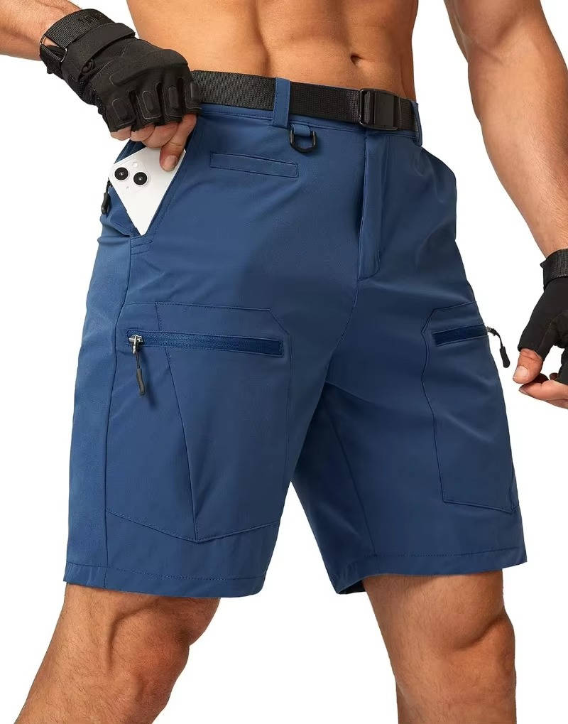 Fleur Cargo Hiking Short, Water Resistant, Quick Dry, Lightweight, Breathable, Tactical Short with Belt
