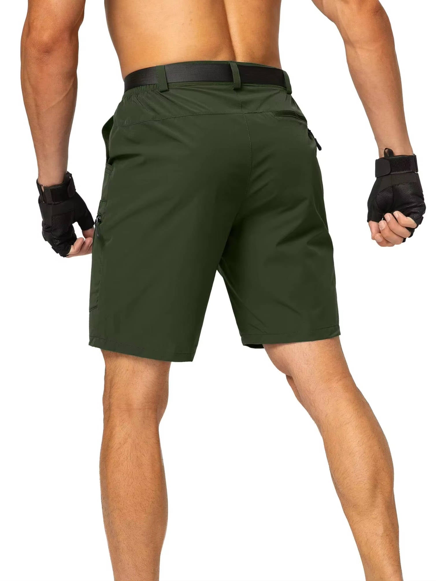 Fleur Cargo Hiking Short, Water Resistant, Quick Dry, Lightweight, Breathable, Tactical Short with Belt
