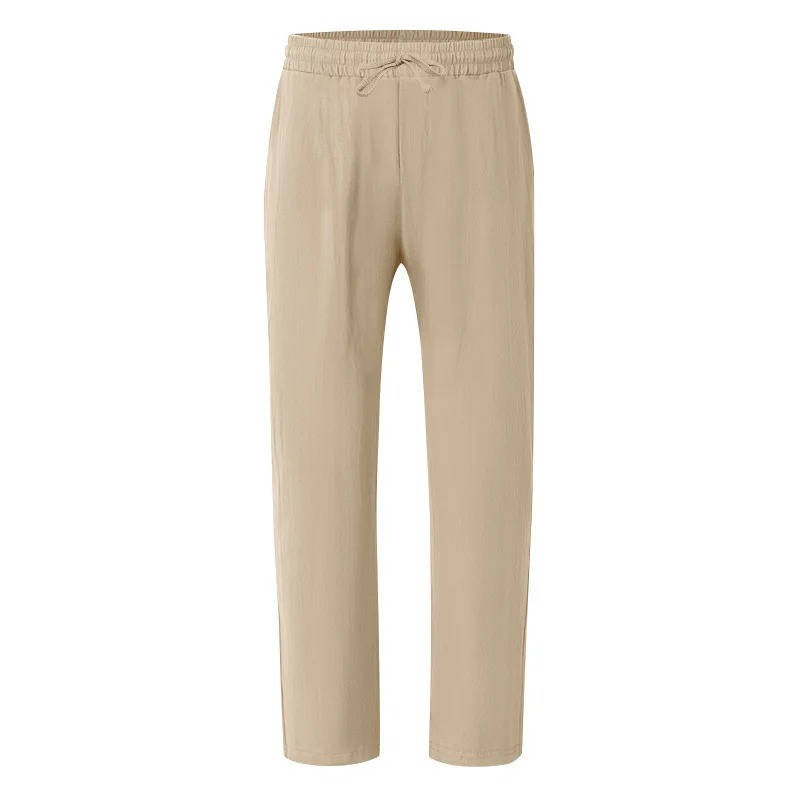 Ottoline Linen Casual Straight Leg Pants, Breathable, Comfortable, Perfect for Outdoor Travel and Daily Wear
