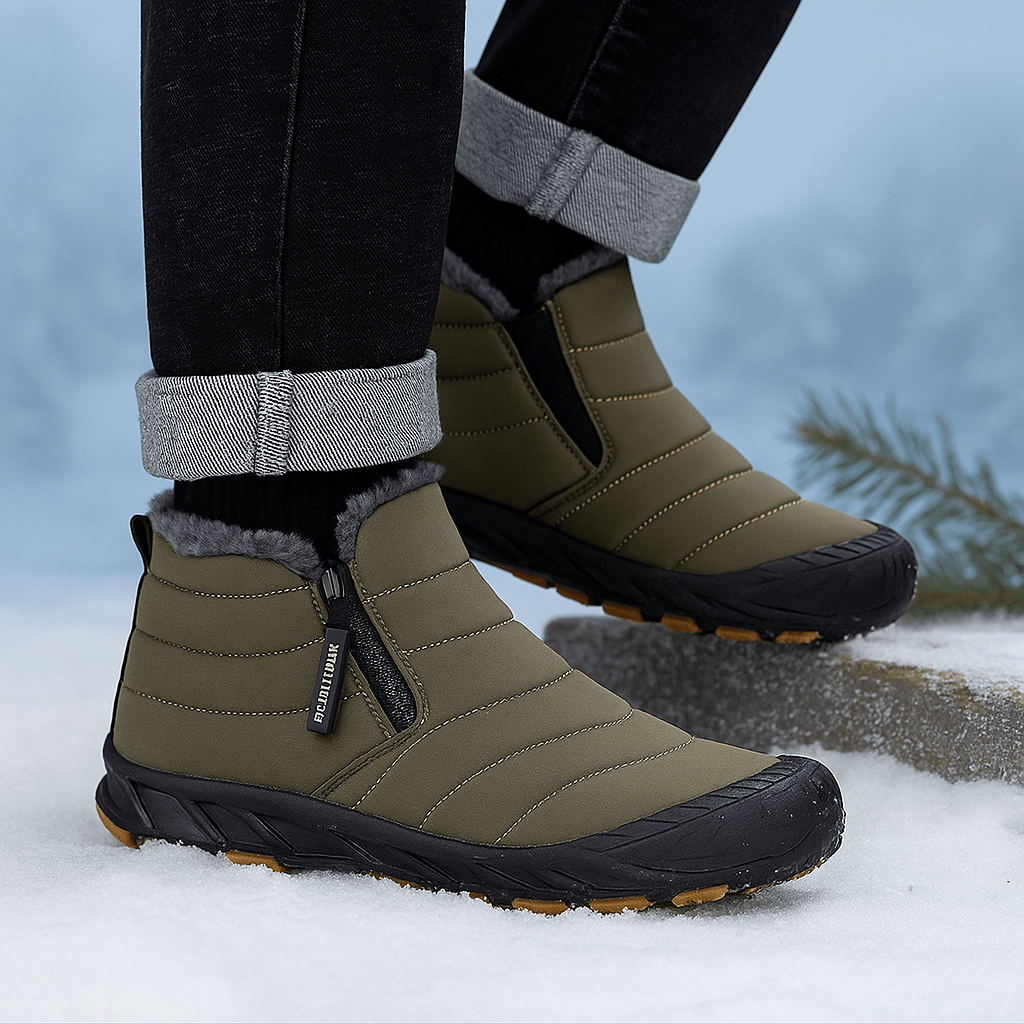 DryBoots - Waterproof Insulated Ankle Boots - Warm - Slip-Resistant - Comfortable