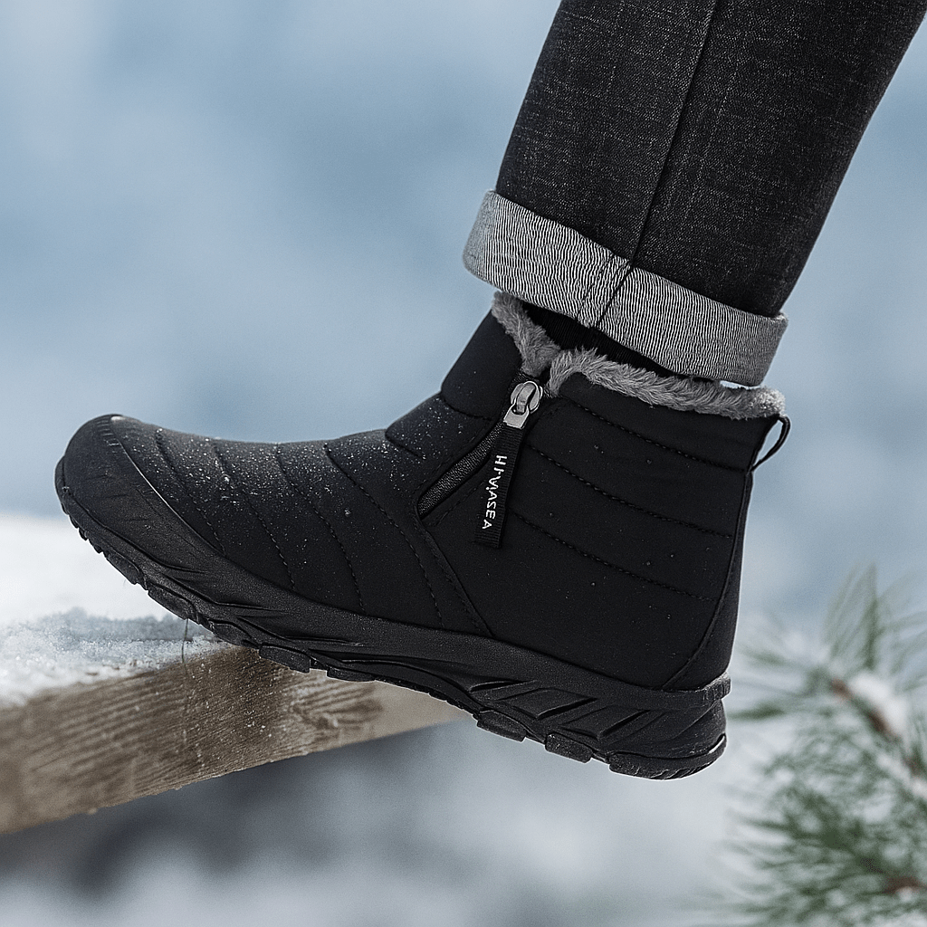 DryBoots - Waterproof Insulated Ankle Boots - Warm - Slip-Resistant - Comfortable