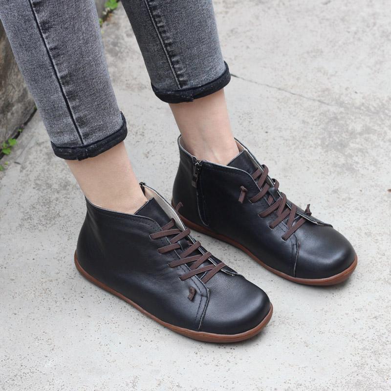 Women's Zip Boots | Leather, Everyday Comfort