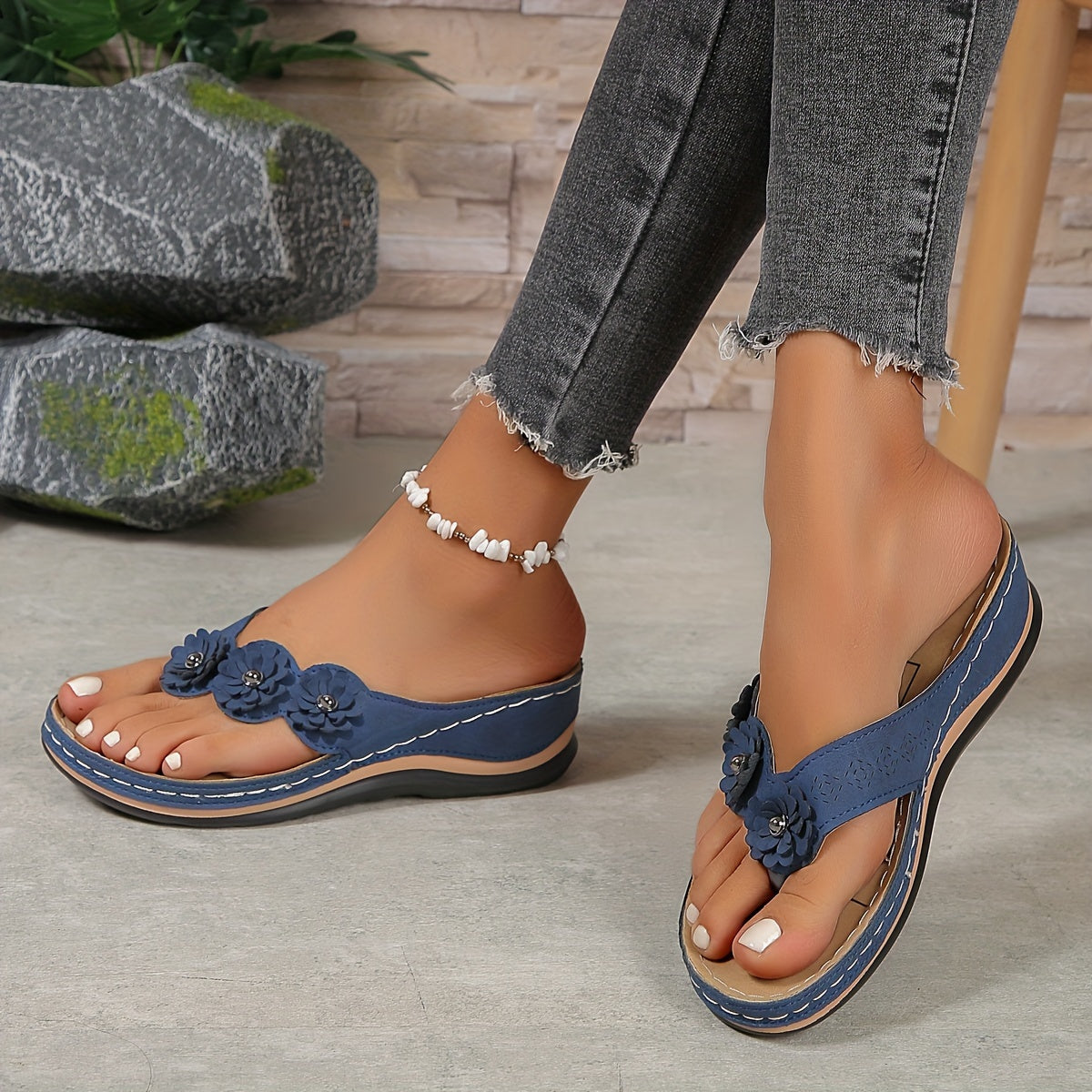 Elsa| Women's Orthopedic Slip-On Sandals  -   - mayberry BS - recent