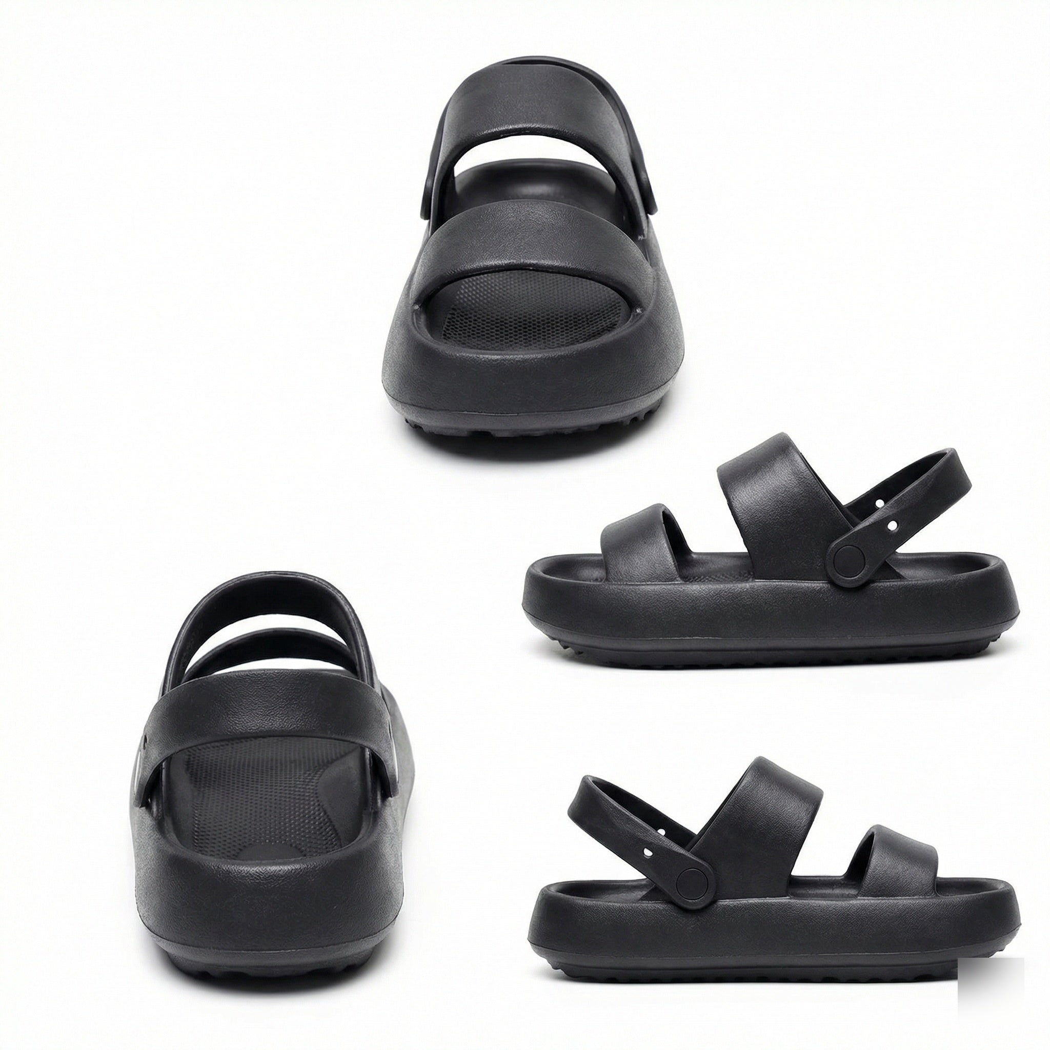 Wide Fit Arch Support Sandals | Orthopedic Slip-On, Cushioned