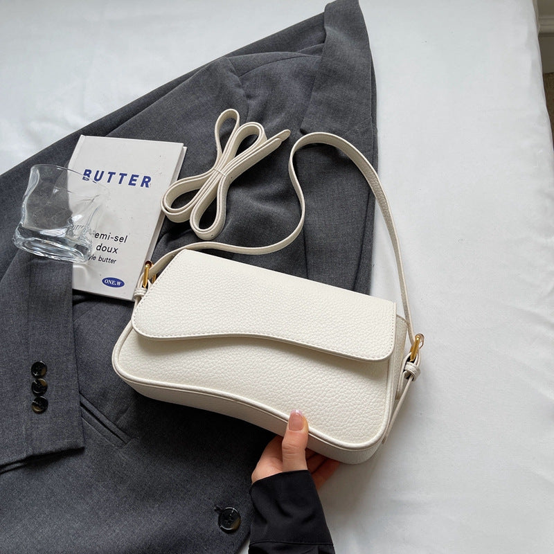 Zoëy - Wavy Shoulder Bag Vegan Leather