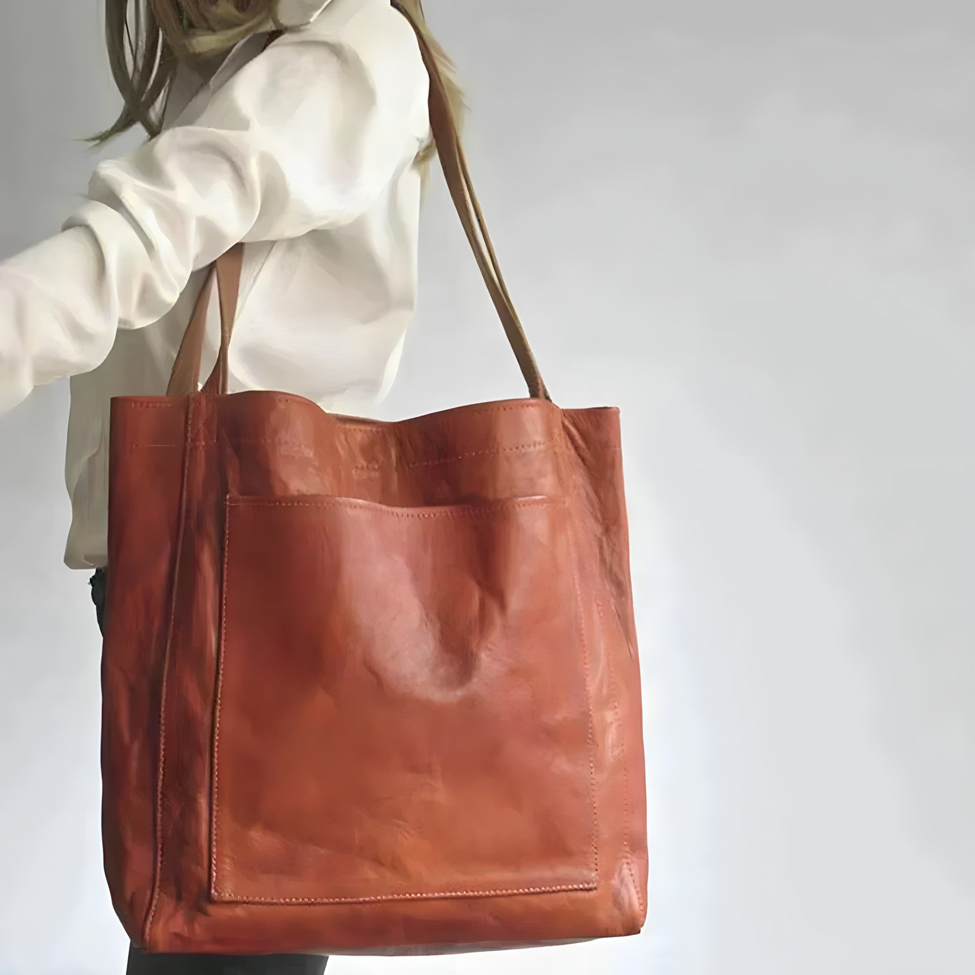 Emma - Handmade Leather Shoulder Bag