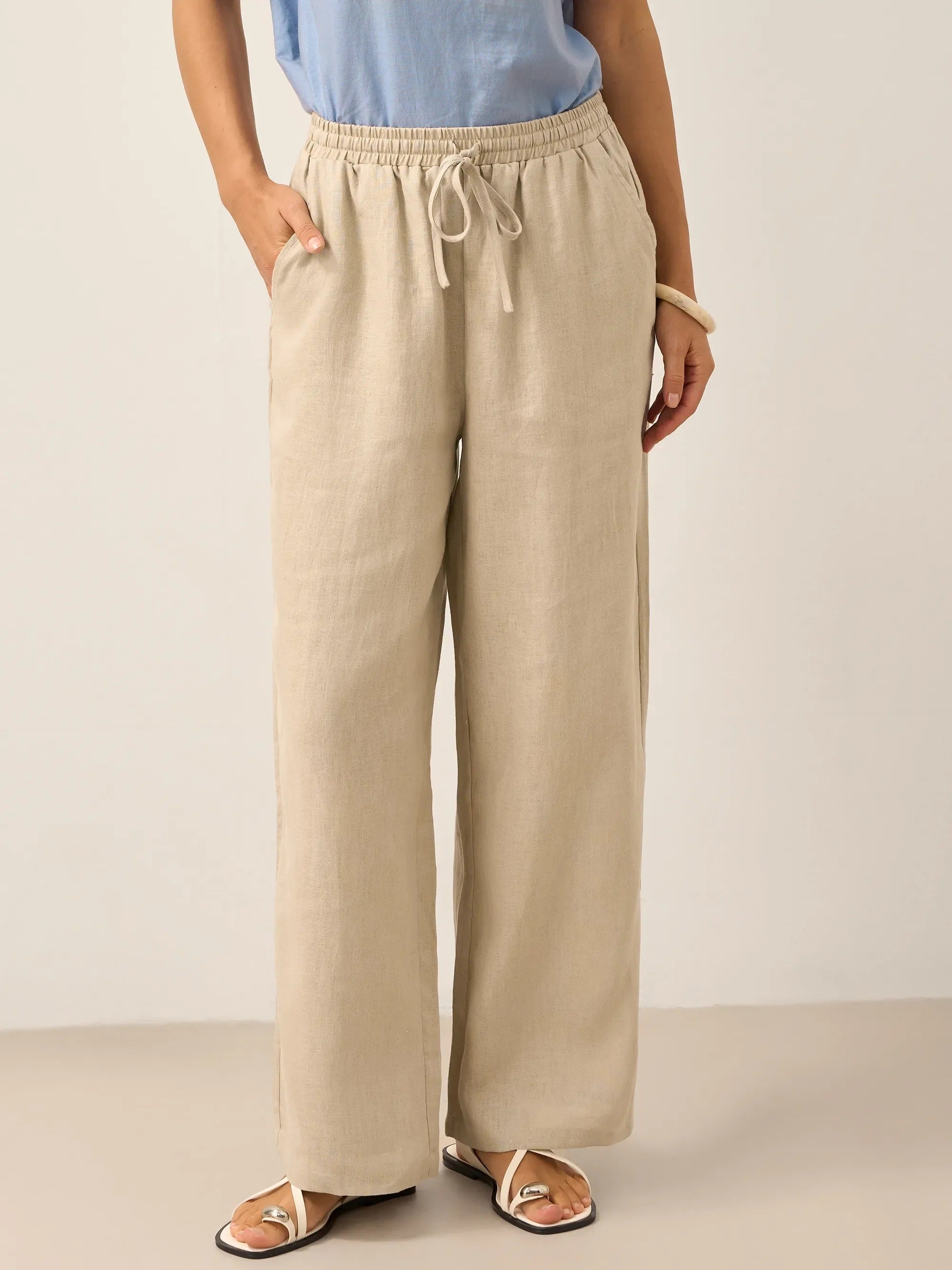 Opal 100% Linen Classic Pants