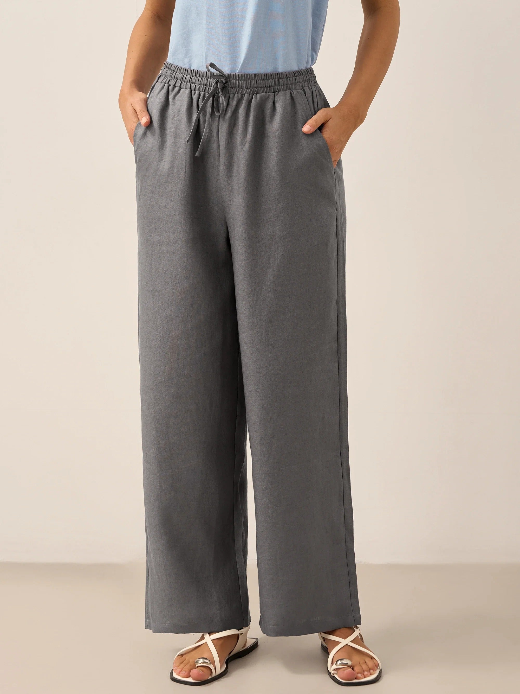 Opal 100% Linen Classic Pants
