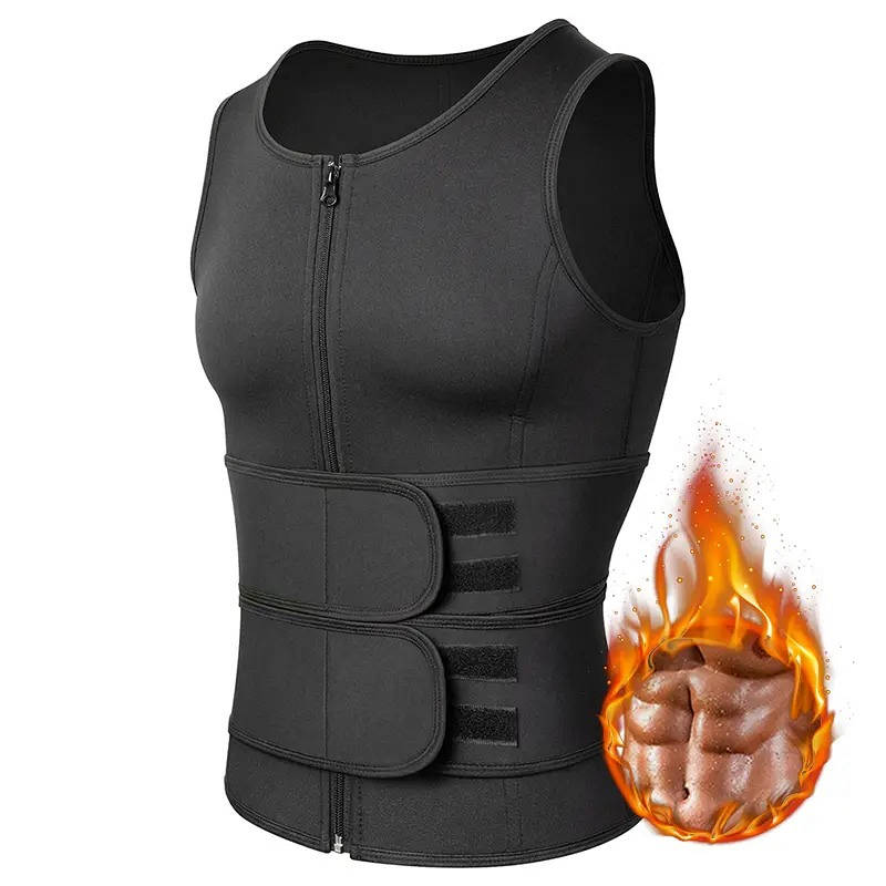 Orla Sauna Vest Waist Trainer Double Belt, Breathable Compression Tank Top for Sweat Workout Abdominal Body Shaping