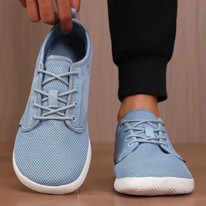 Barefoot Sneakers | Women's Canvas Summer Casual, Lace-Up