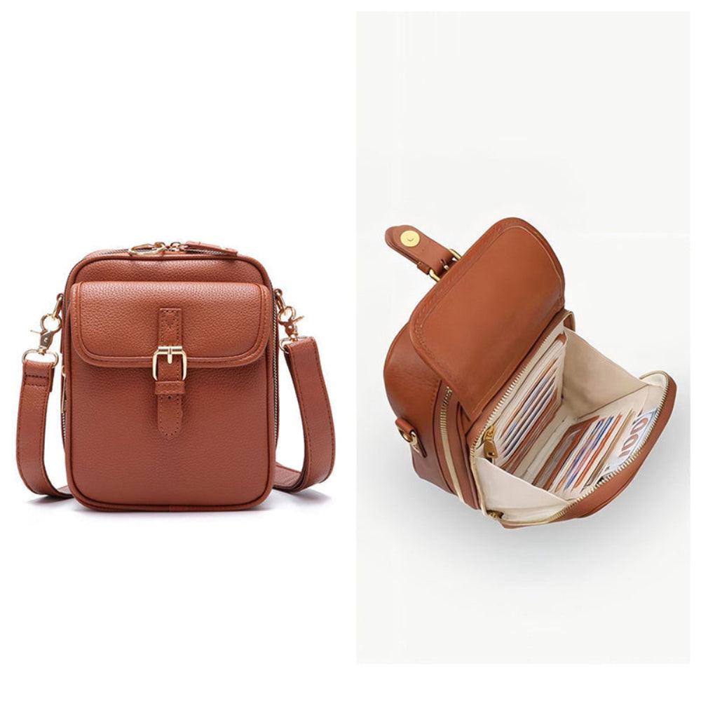 Multifunctional Mini Messenger Shoulder Bag Crossbody