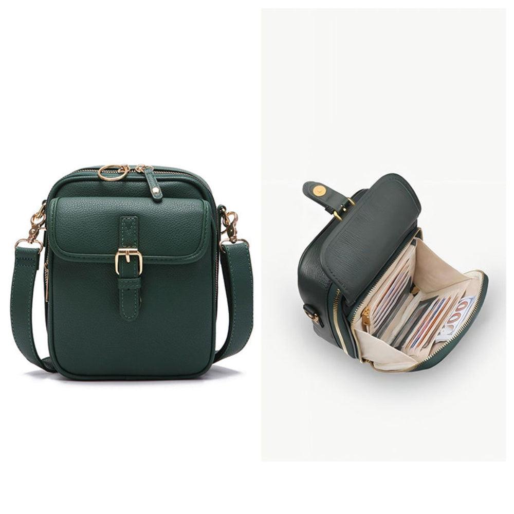 Multifunctional Mini Messenger Shoulder Bag Crossbody