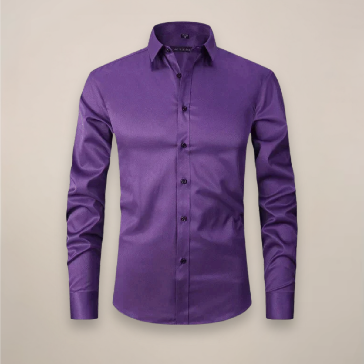 Men's Long Sleeve Shirt | Structured Fit, Wrinkle Free