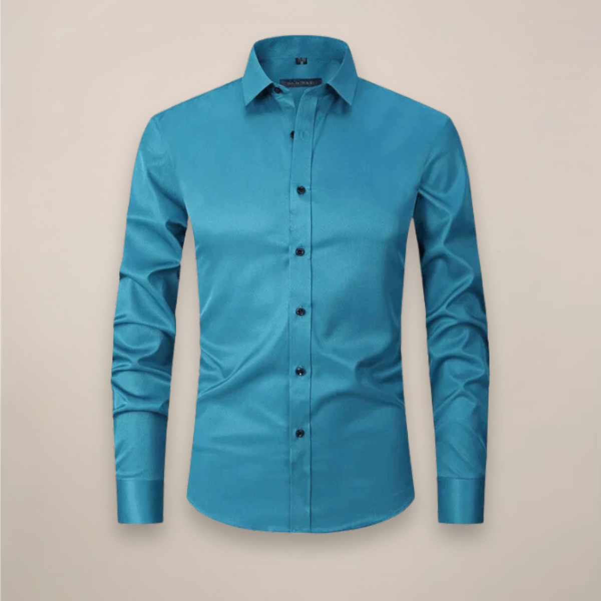 Men's Long Sleeve Shirt | Structured Fit, Wrinkle Free