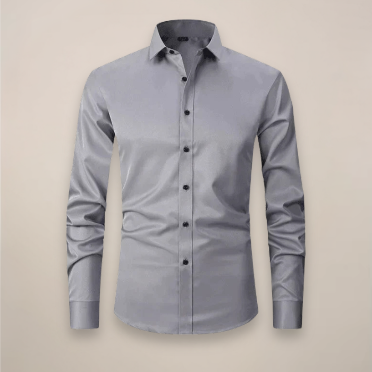 Men's Long Sleeve Shirt | Structured Fit, Wrinkle Free