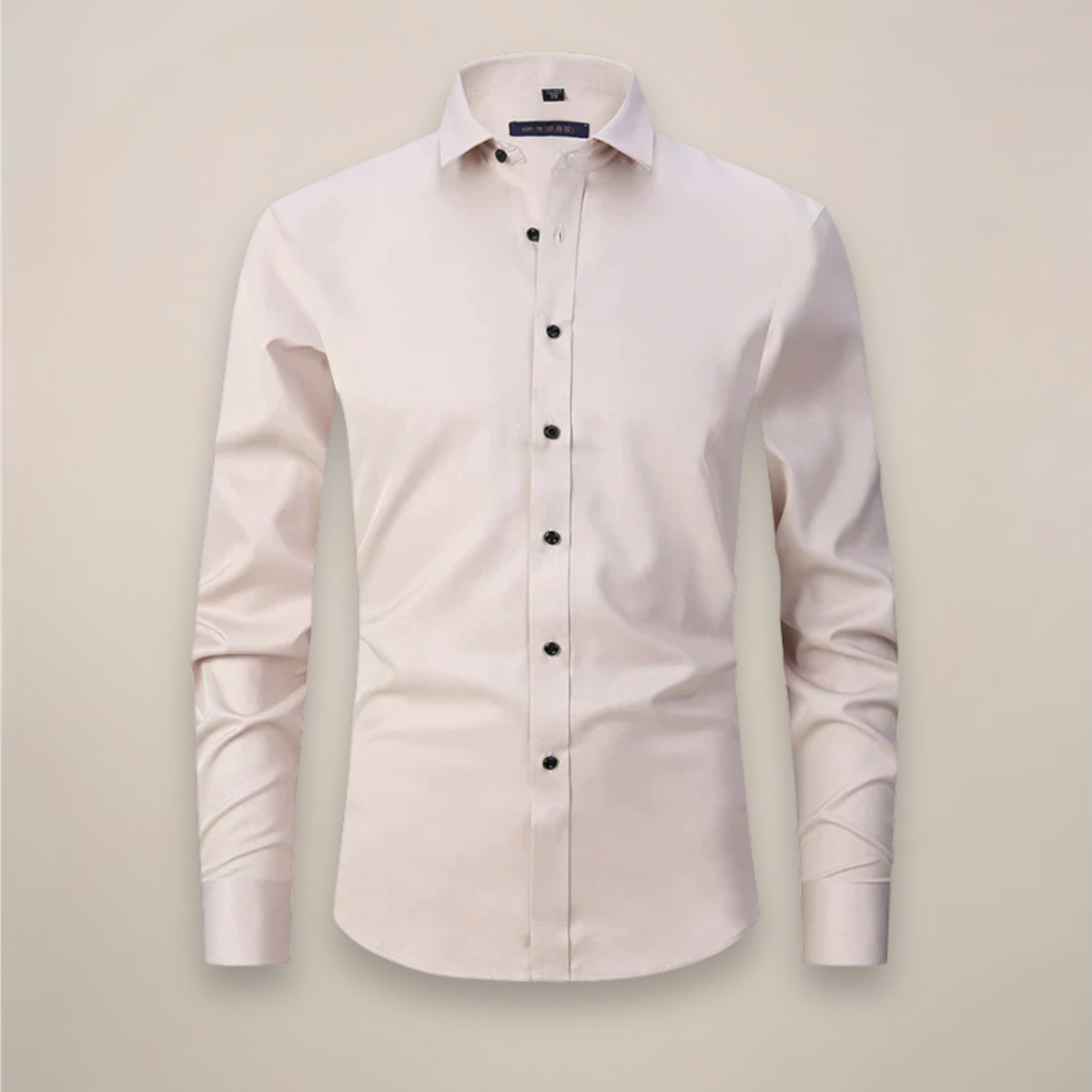 Men's Long Sleeve Shirt | Structured Fit, Wrinkle Free
