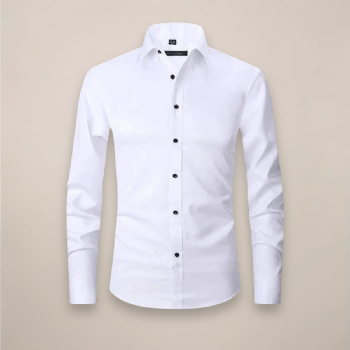 Men's Long Sleeve Shirt | Structured Fit, Wrinkle Free