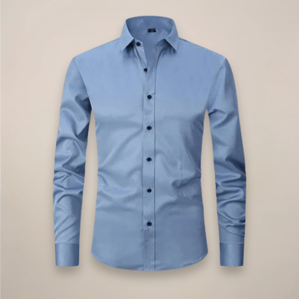 Men's Long Sleeve Shirt | Structured Fit, Wrinkle Free