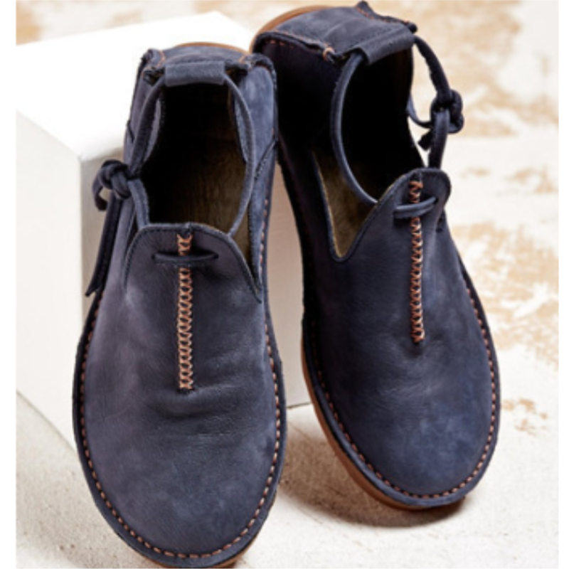 Women's Flat Shoes | Leather, Lace-Up | Comfort Office Casual